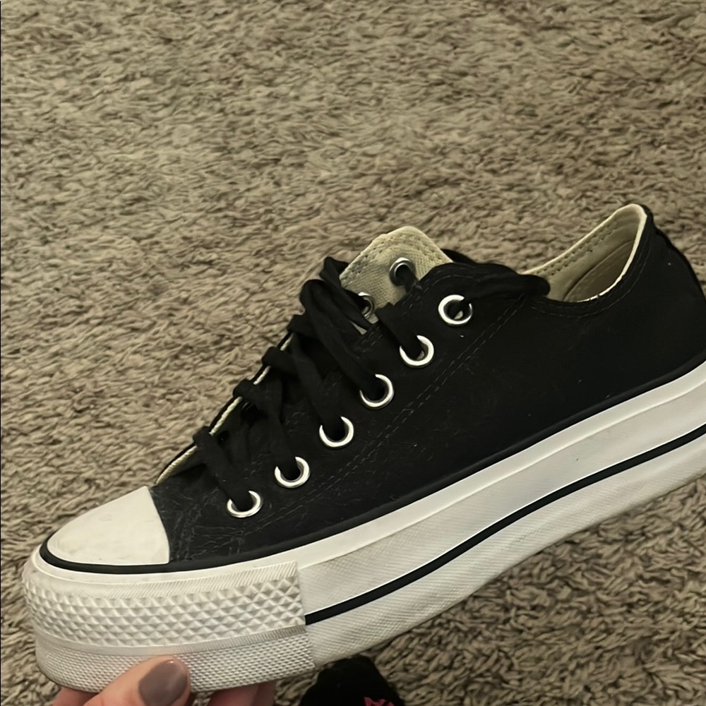 Black Canvas Sneakers